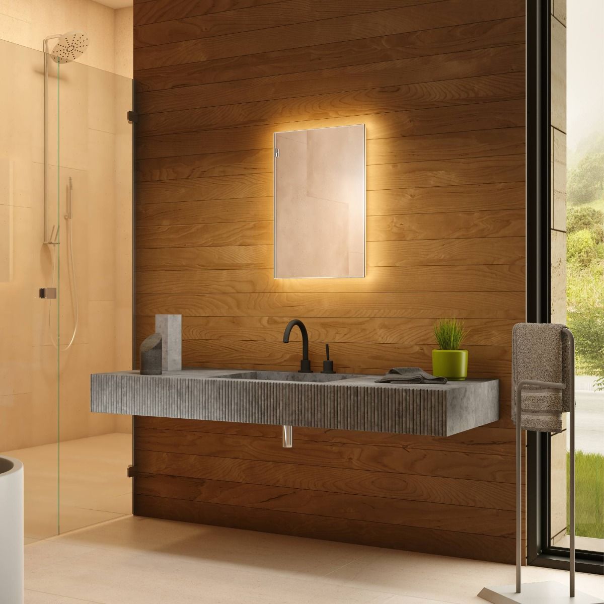 Tempus Backlit Mirror