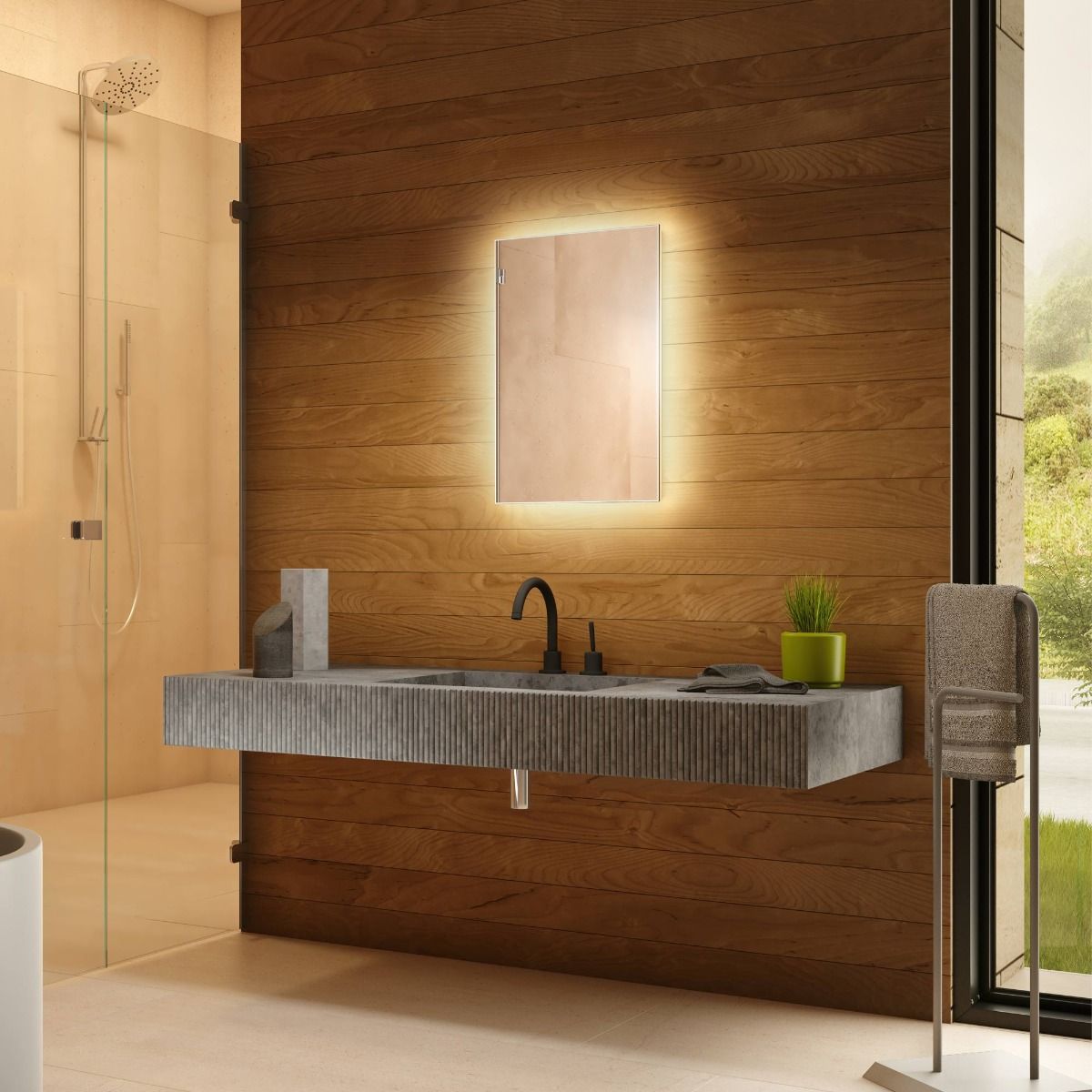 Tempus Backlit Mirror